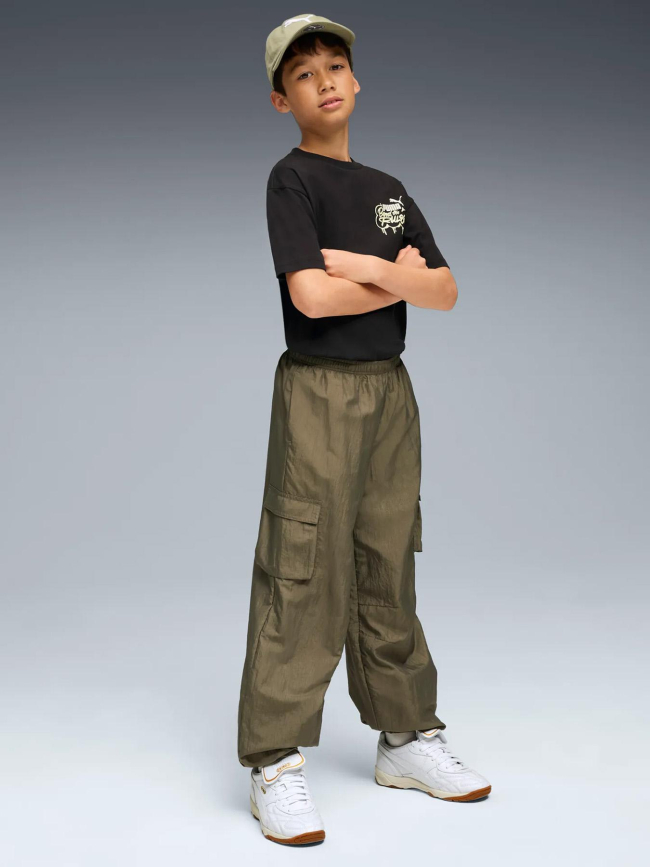 T-shirt à motif mid90s noir enfant - Puma