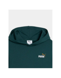 Sweat à capuche ess2 color small logo vert enfant - Puma