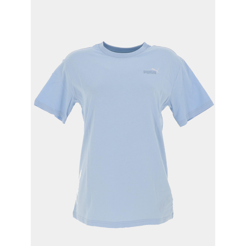 T-shirt à manches courtes essentials color bleu ciel fille - Puma