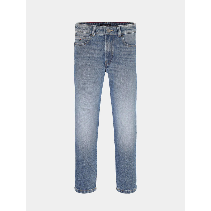 Jean modern straight vintage denim bleu garçon - Tommy Hilfiger