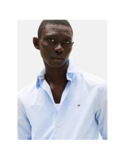 Chemise regular flex poplin bleu homme - Tommy Hilfiger