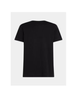 T-shirt à manches courtes flock noir homme - Tommy Hilfiger