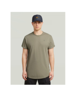 T-shirt à manches courtes lash kaki homme - G Star