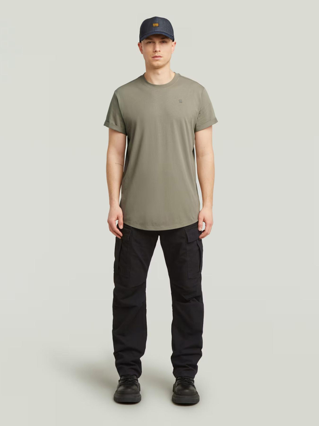 T-shirt à manches courtes lash kaki homme - G Star