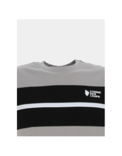 T-shirt wimbledon gris et noir homme - Comme Des Loups