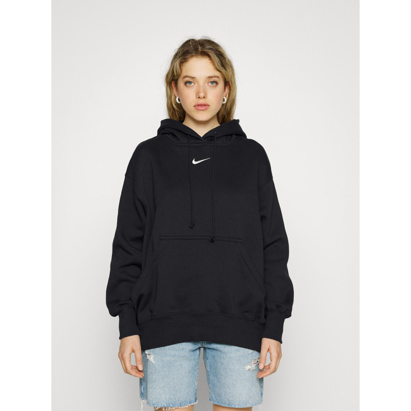 Sweat à capuche nsw phoenix fleece noir femme - Nike