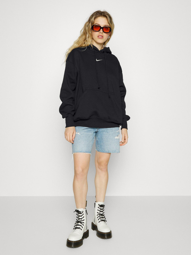 Sweat à capuche nsw phoenix fleece noir femme - Nike