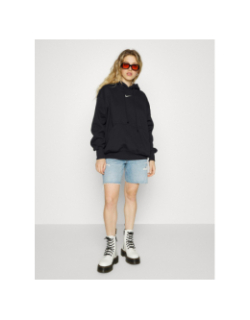 Sweat à capuche nsw phoenix fleece noir femme - Nike