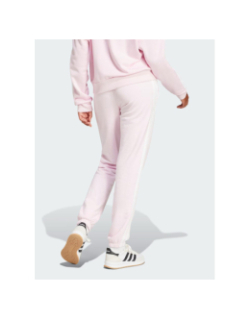Pantalon jogging 3 stripes ft cf pt rose femme - Adidas