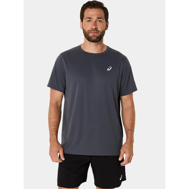 T-shirt de sport core gris homme - Asics