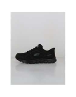Baskets slip-ins track noir homme - Skechers