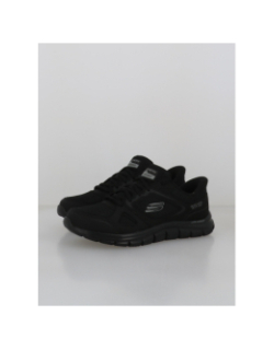 Baskets slip-ins track noir homme - Skechers