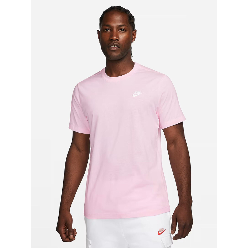 T-shirt à manches courtes nsw club rose pale homme - Nike