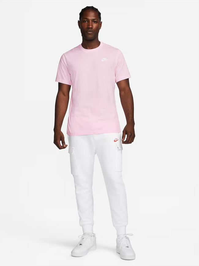 T-shirt à manches courtes nsw club rose pale homme - Nike