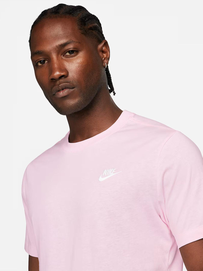 T-shirt à manches courtes nsw club rose pale homme - Nike