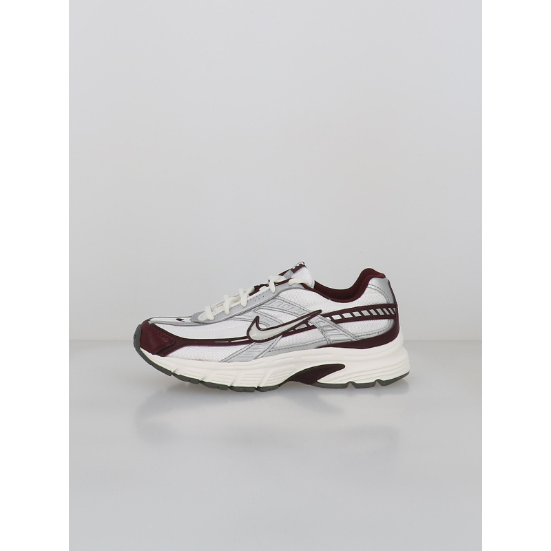 Baskets initiator blanc et bordeaux femme - Nike