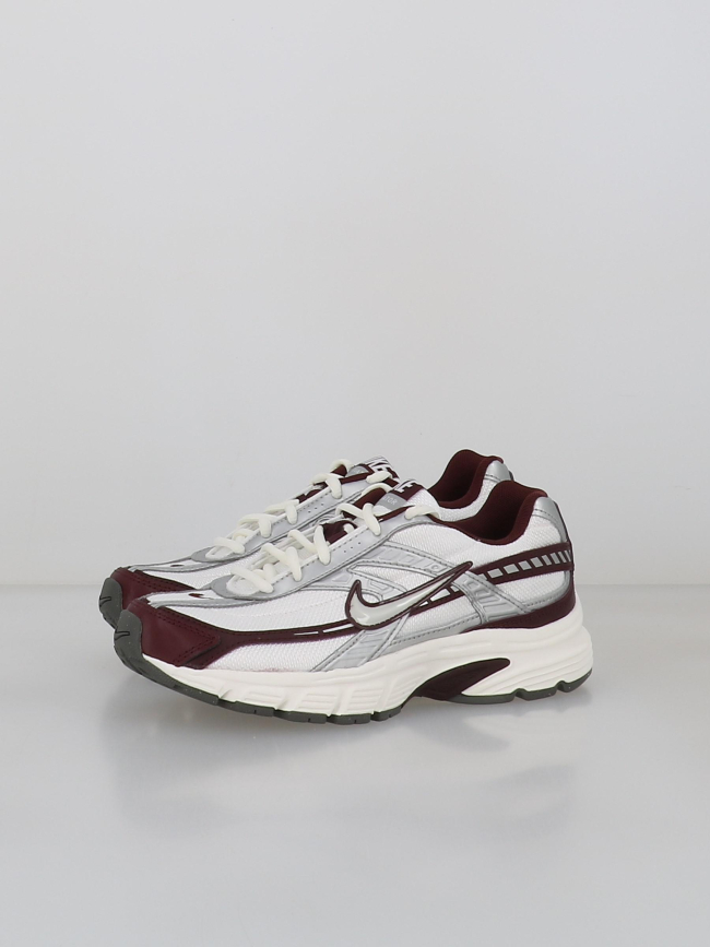 Baskets initiator blanc et bordeaux femme - Nike