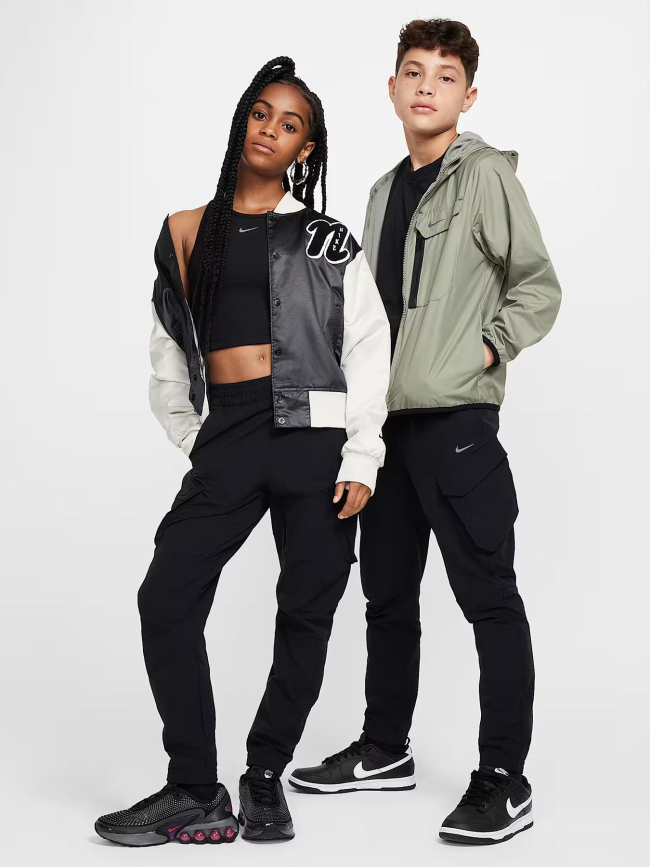 Pantalon jogging cargo city utility noir garçon - Nike