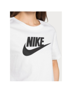 T-shirt crop futura blanc fille - Nike