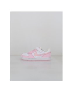 Baskets court borough low recraft rose enfant - Nike