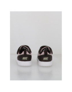Baskets court borough low recraft violet et marron bébé - Nike