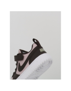 Baskets court borough low recraft violet et marron bébé - Nike