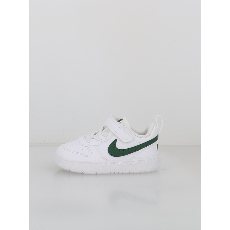Baskets court borough low recraft blanc et vert bébé - Nike
