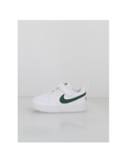 Baskets court borough low recraft blanc et vert bébé - Nike