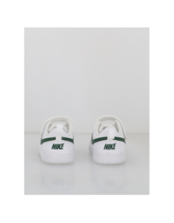 Baskets court borough low recraft blanc et vert bébé - Nike