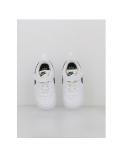 Baskets court borough low recraft blanc et vert bébé - Nike