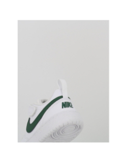 Baskets court borough low recraft blanc et vert bébé - Nike