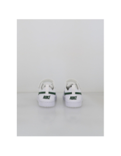 Baskets court borough low recraft blanc et vert enfant - Nike