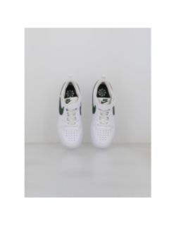 Baskets court borough low recraft blanc et vert enfant - Nike