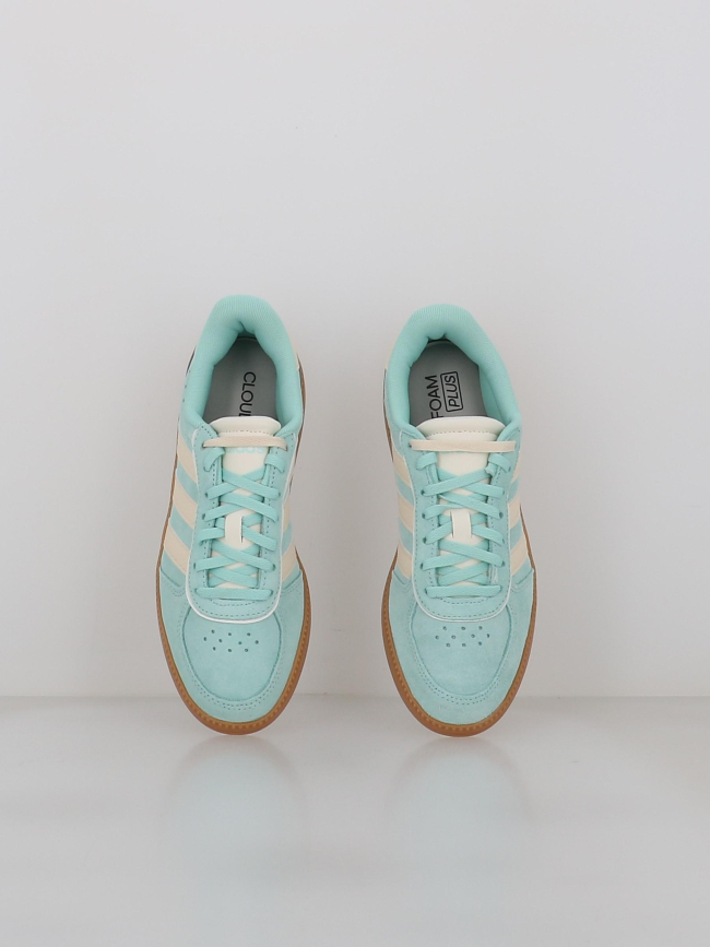Baskets breaknet sleek bleu clair femme - Adidas