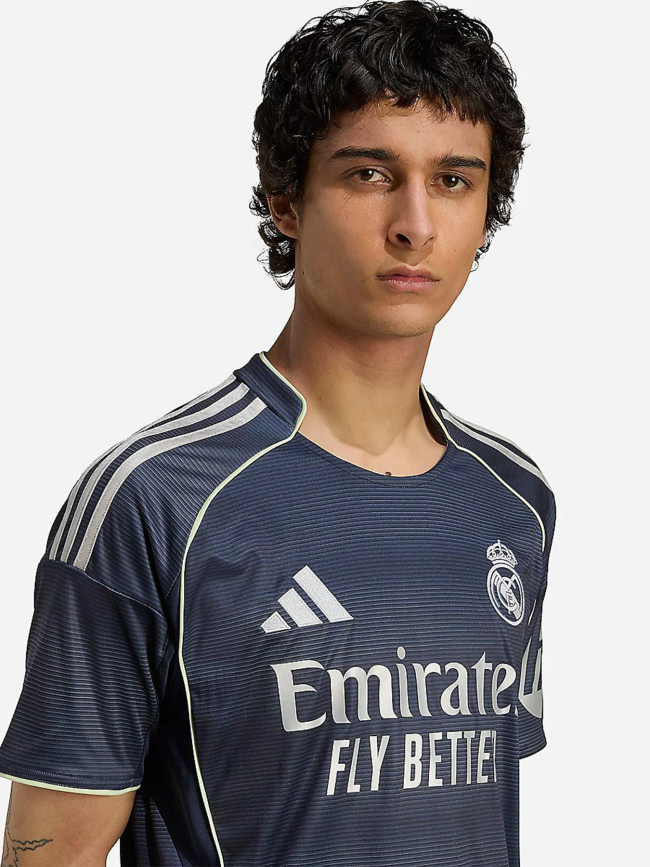 Maillot de football real madrid extérieur 25/26 bleu homme - Adidas