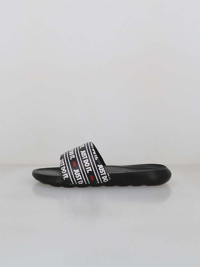 Claquette victori one slide print noir homme - Nike