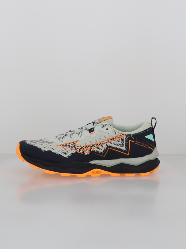 Chaussures de trail wave daichi 9 bleu orange homme - Mizuno