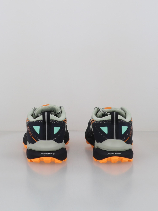 Chaussures de trail wave daichi 9 bleu orange homme - Mizuno