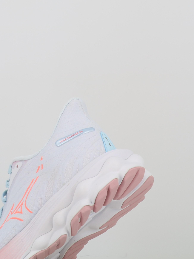 Chaussures de running wave skyrise 6 bleu femme - Mizuno
