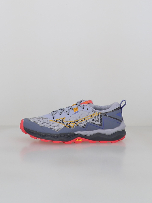 Chaussures de trail wave daichi 9 iceland bleu femme - Mizuno