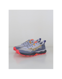 Chaussures de trail wave daichi 9 iceland bleu femme - Mizuno