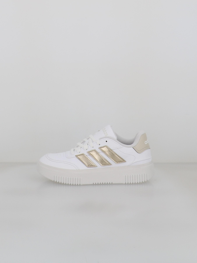 Baskets courtblock bold blanc femme - Adidas
