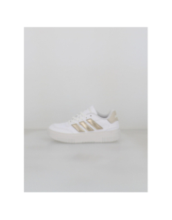 Baskets courtblock bold blanc femme - Adidas