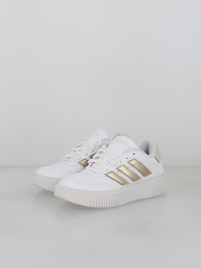 Baskets courtblock bold blanc femme - Adidas