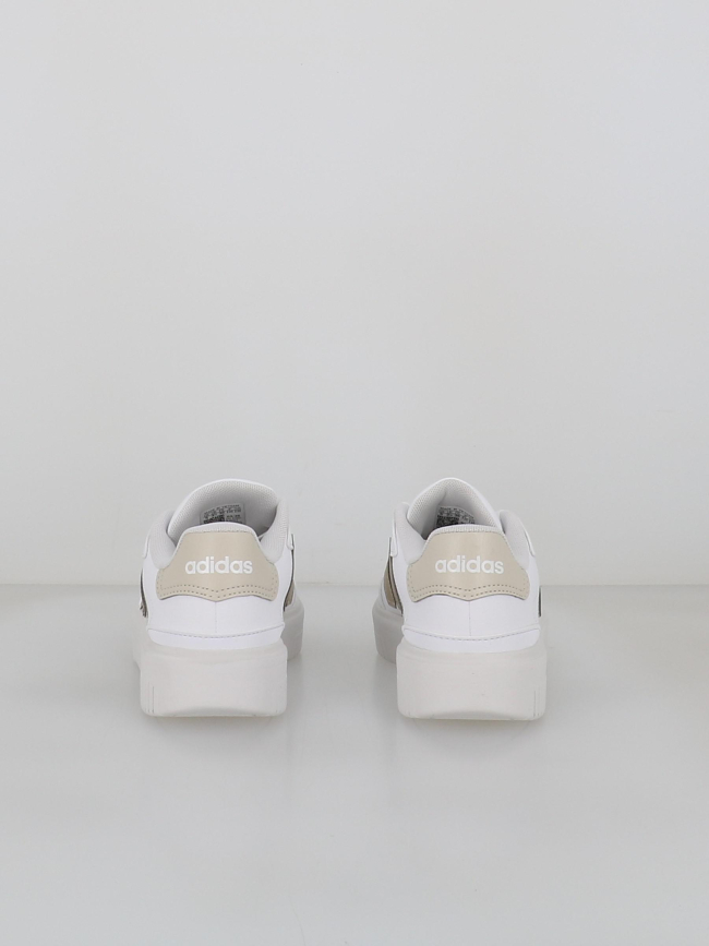 Baskets courtblock bold blanc femme - Adidas
