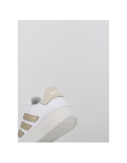 Baskets courtblock bold blanc femme - Adidas