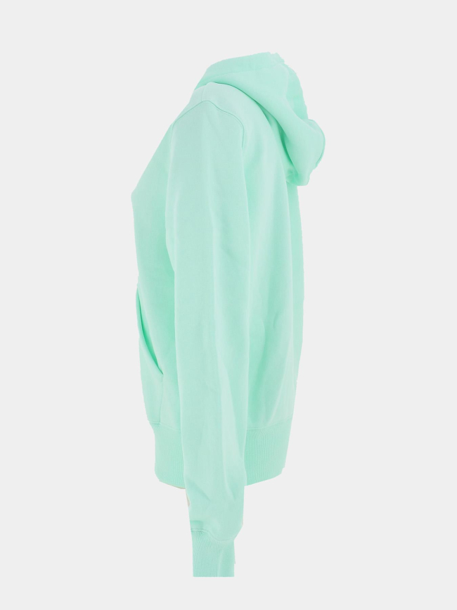 Sweat à capuche phoenix fleece vert d'eau femme - Nike