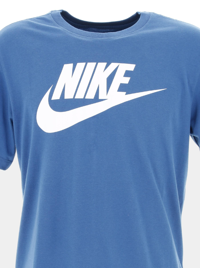 T-shirt à manches courtes futura big logo bleu enfant - Nike