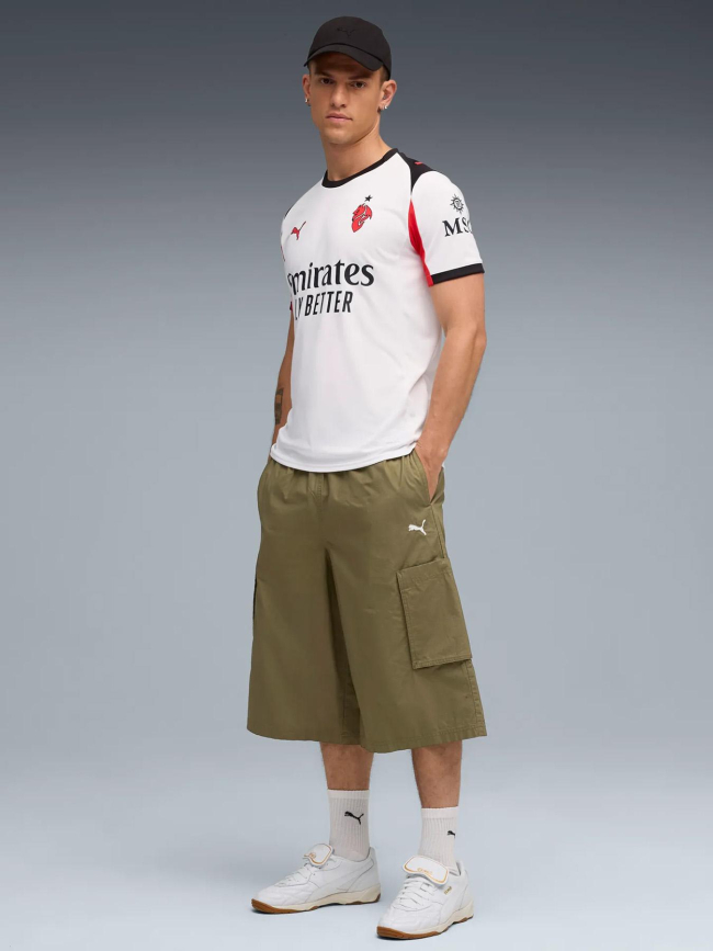 Maillot de football extérieur 25/26 ac milan blanc homme - Puma