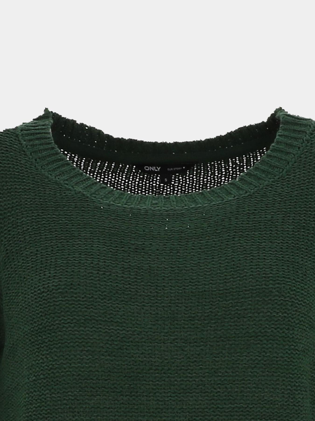 Pull en maille onlgeena vert femme - Only